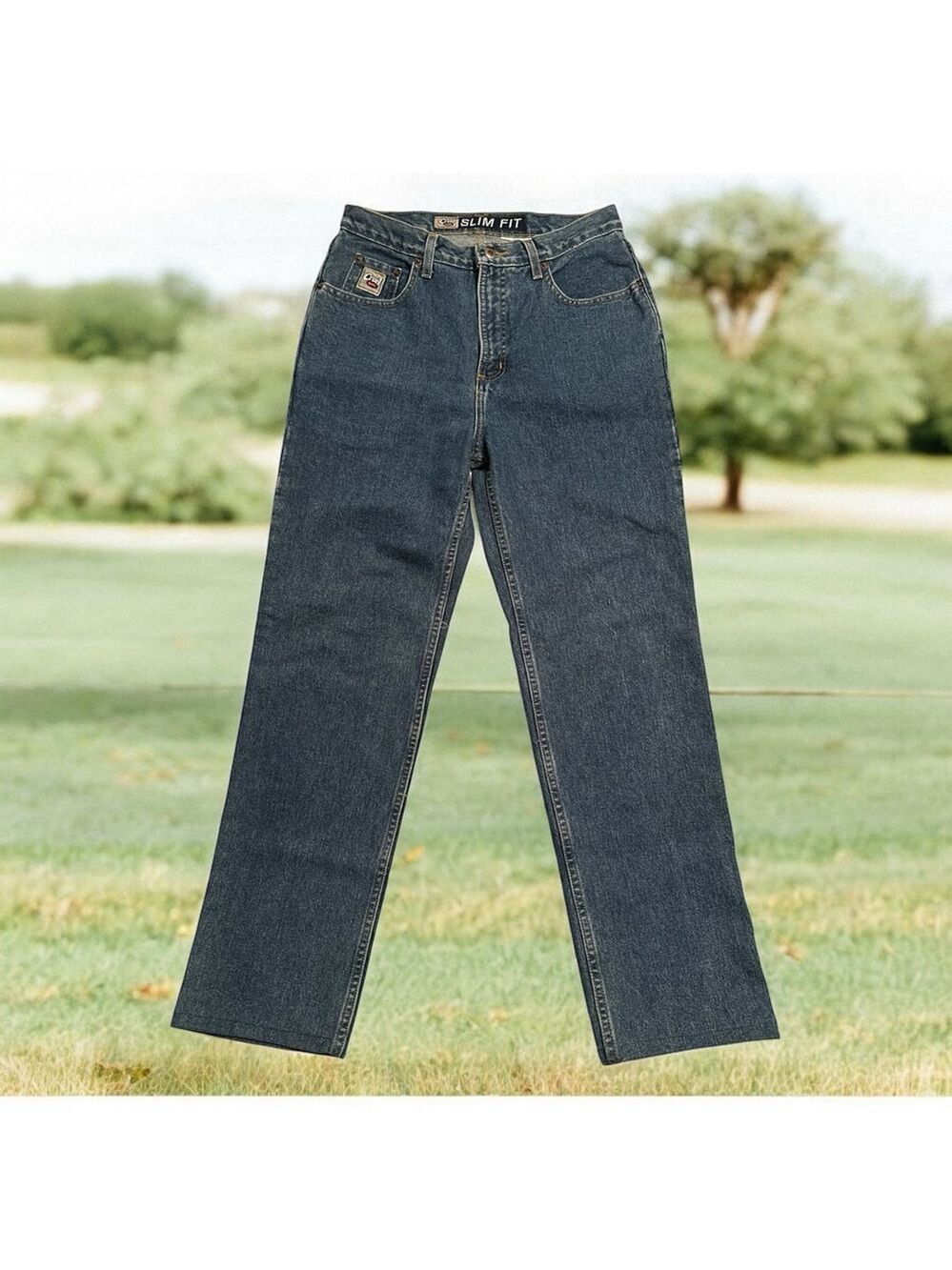 Cruel Girl Slim Fit Denim Jeans Womens 11 Blue Straight Leg Y2K 90s High Rise